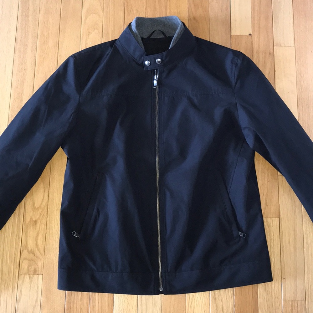 Banana Republic Men’s Waterproof Jacket • Black - Picture 2 of 5